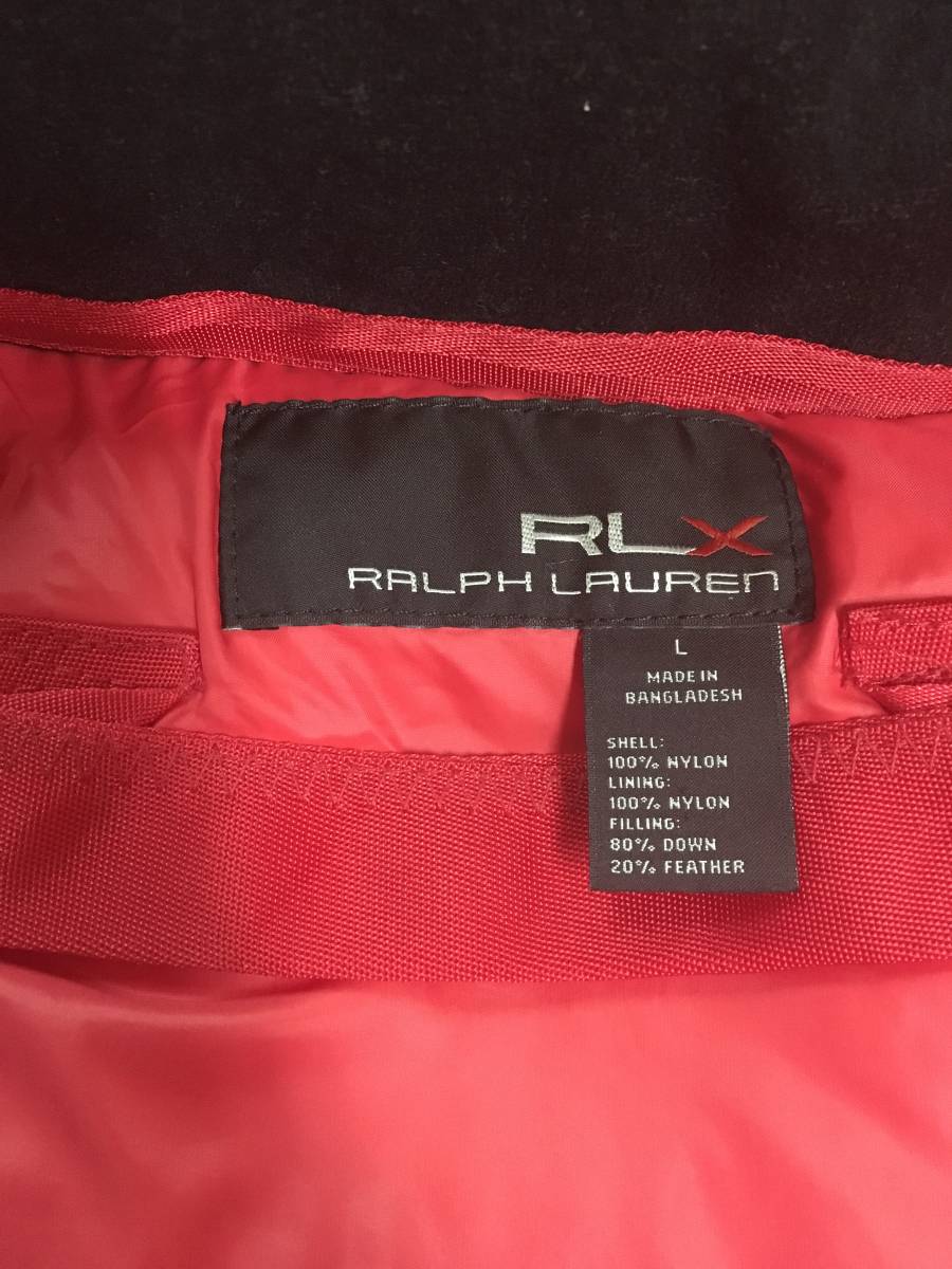 ● Ralph Lauren：RLX ● ダウンベスト《USED》_画像3