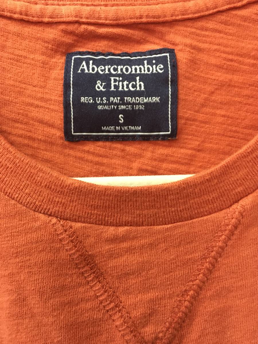●Abercrombie & Fitch ●Ｔシャツ／size：S 《USED》_画像3