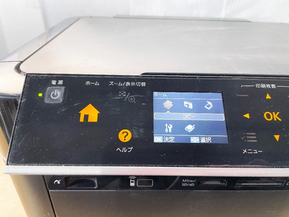 ★ 中古★EPSON エプソン カラリオ Colorio プリンター C282B インクジェット複合機【EP-703A】B5MK_画像2