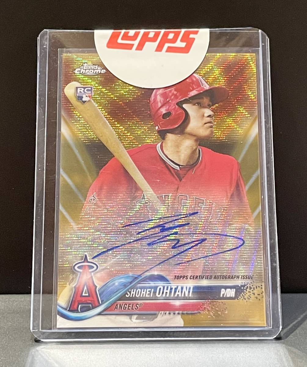 Yahoo!オークション - 大谷翔平 2018 Topps Chrome Rookie...