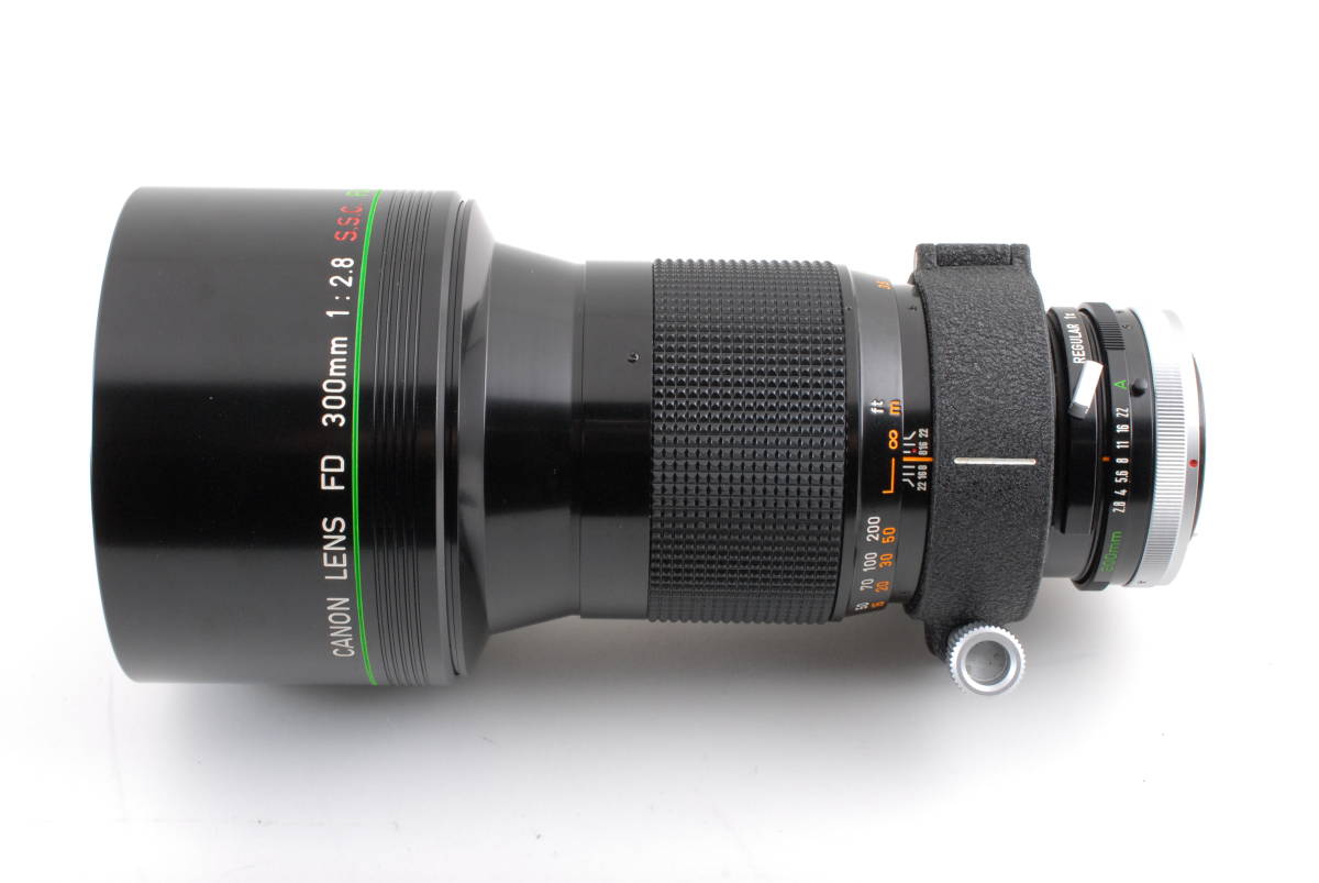 [ beautiful goods guaranteed operation verification settled ]Canon FD 300mm F/2.8 S.S.C. SSC Fluorite MF Telephoto Lens Canon seeing at distance Q4838@Ie