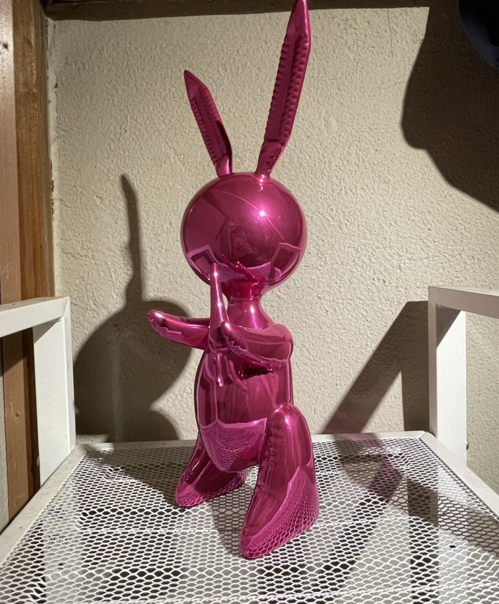 世界限定500 金属 PINKジェフクーンズ JEFF KOONS オブジェ 美術 アンティーク コレクション ストリート グラフィティー 版画  アート 陶器