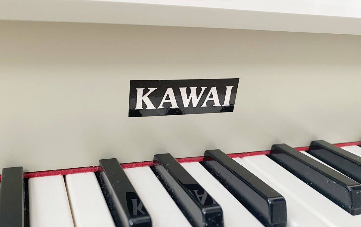 ★KAWAI：カワイ★ミニピアノ★P-32★アイボリー1125☆新同・美品☆生産修了モデル★_画像4