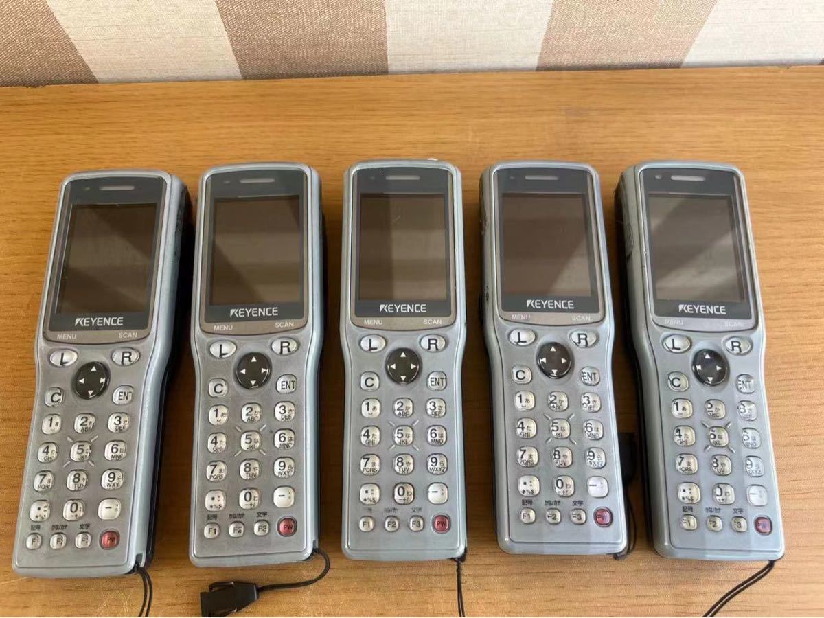 KEYENCE/キーエンス 無線タイプハンディターミナル BT-1010W 5台セット