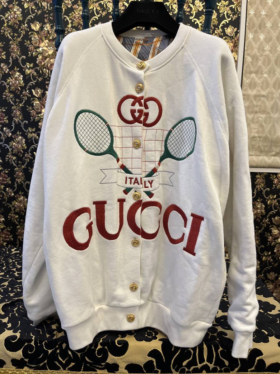 ☆希少☆GUCCI グッチ スパンコール スウェット トレーナー 最新の