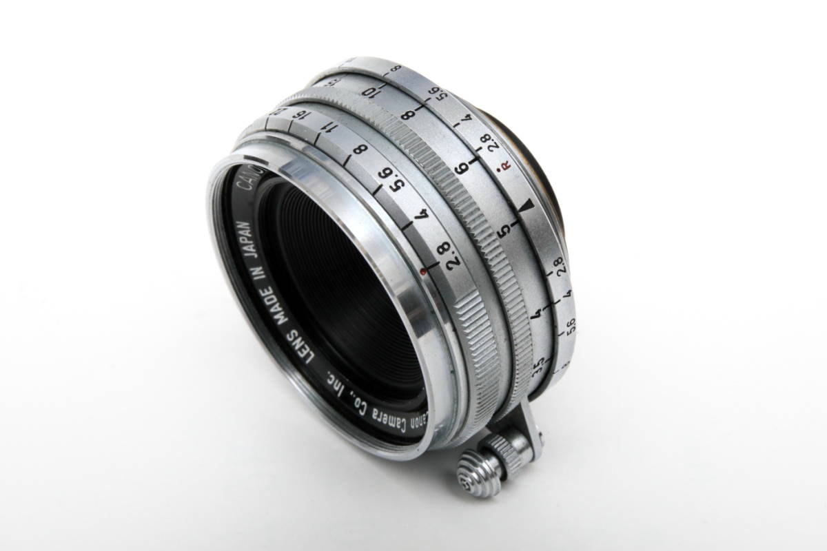 Canon キヤノン 専用ファインダー付き 28mm F2.8 ライカLマウント L39
