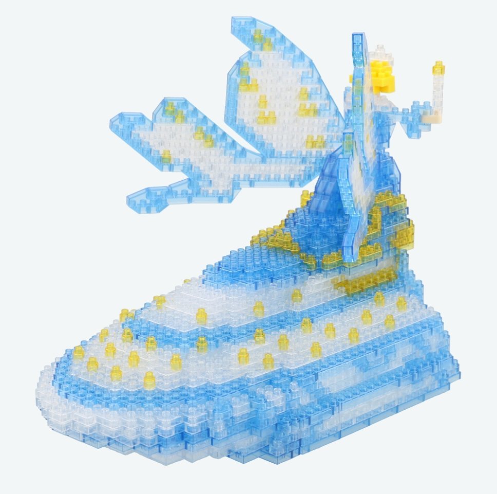 東京 ディズニー ランド エレクトリカルパレード ブルーフェアリー ナノブロック 新品未開封 nanoblock_画像3