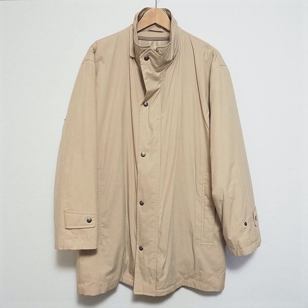 #wnc バーバリー BURBERRY コート ブルゾン L ベージュ 中綿 ジャケット キルティング ライナー付き メンズ [776393]_画像1