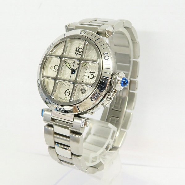 贈る結婚祝い 腕時計 Cartier カルティエ anw パシャ W31040H3 グリッド 38mm パシャ38mm