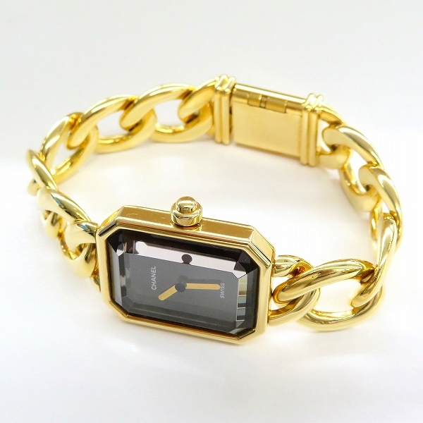 コリアグランドセール 2025 apzj シャネル M H0003 750YG 腕時計プルミエール CHANEL プルミエール