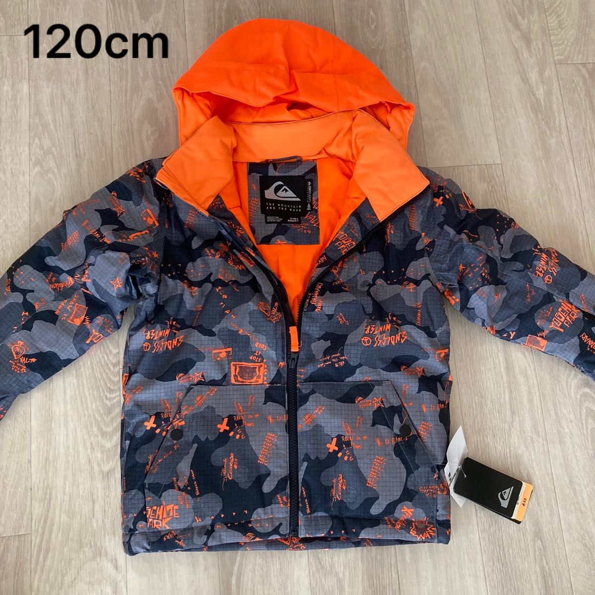 QUIKSILVER クイックシルバー ボーイズ スノージャケット 120cm グレー
