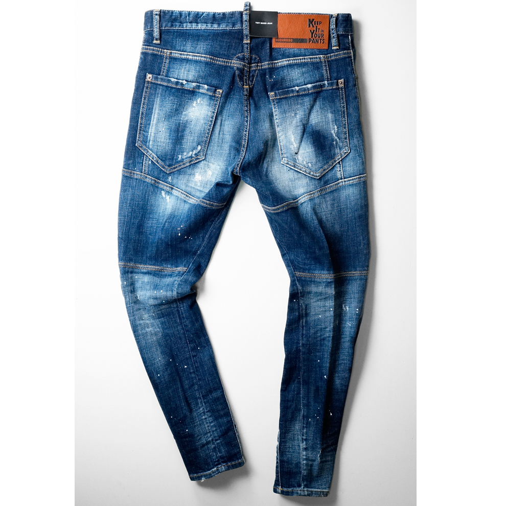 名作 DSQUARED2 - 新12万TIDY BIKER ディースクエアードレザーパッチ