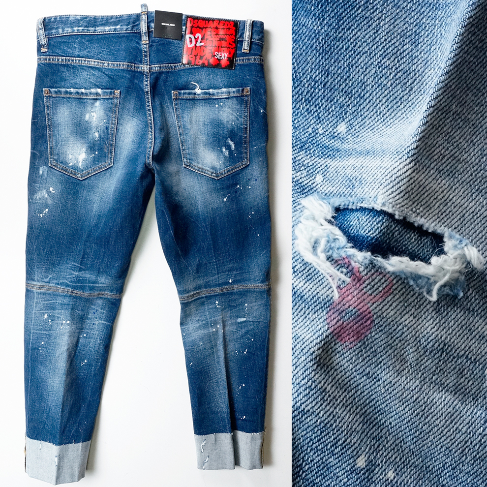 21-22秋冬□新品91,300円D2 SAILOR JEANS【DSQUARED2】ディー