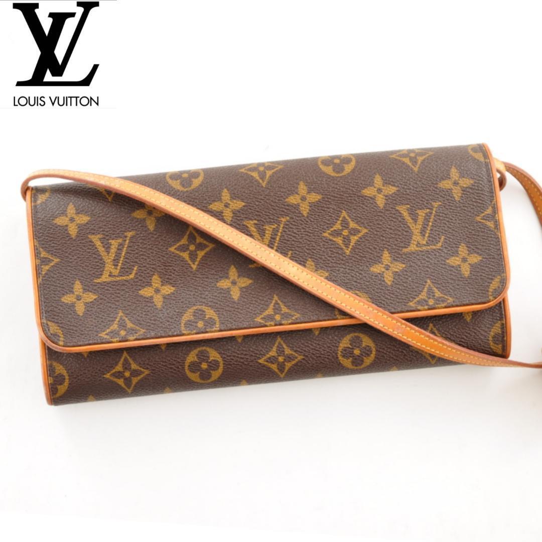 Louis Vuitton ルイヴィトン 【美品】 モノグラム ポシェットツイン GM