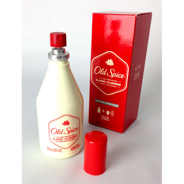 Old Spice オールドスパイス コロン クラシック 125ml (4.25 FL OZ)　スプレータイプ_OldSpiceオールドスパイスコロンクラシック