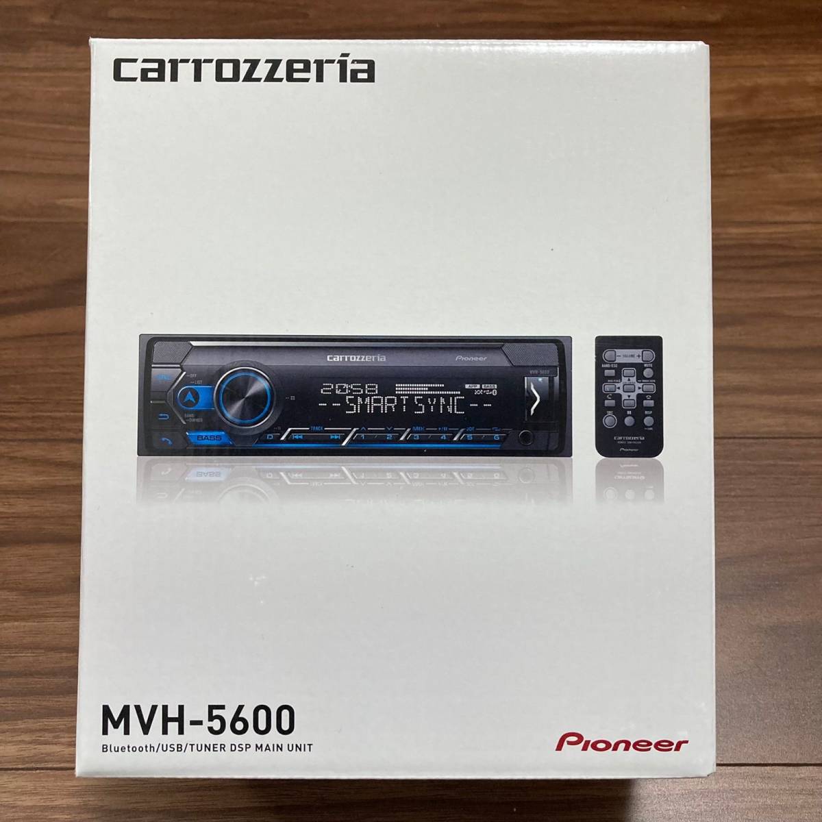 新品 正規品 カロッツェリア/パイオニア カーオーディオ 1DIN 【MVH-5600】 自動車 Bluetooth_画像1