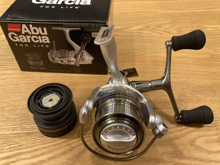 新品 正規品 アブガルシア(Abu Garcia) カーディナル 3 【SX2500SHD】 スピニングリール 替えスプール付き 釣り具_画像2