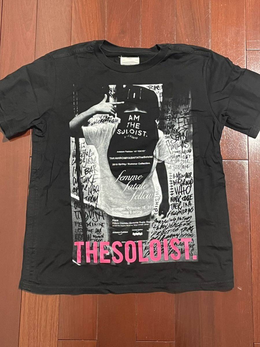 最終値下げ Soloist. The MIYASHITA TAKAHIRO ソロイスト サイズ46 Tシャツ Mサイズ 最終値下げ Soloist. The MIYASHITA TAKAHIRO ソロイスト サイズ46 Tシャツ Mサイズ