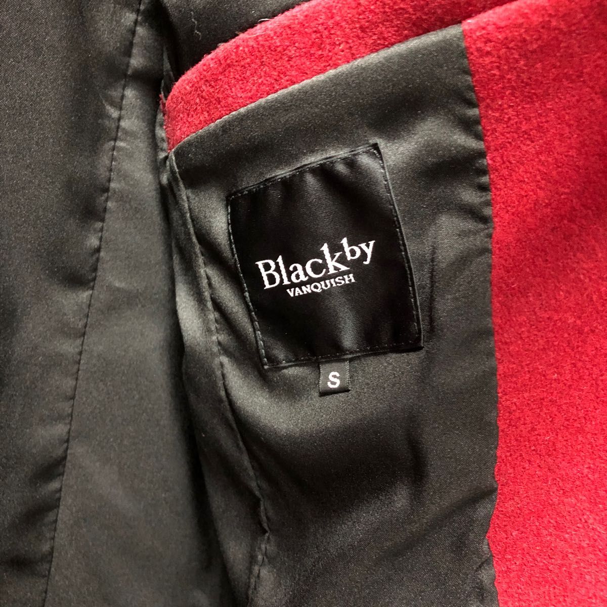 BlackbyVANQUISH チェスターコート Sサイズ ボルドー|PayPayフリマ
