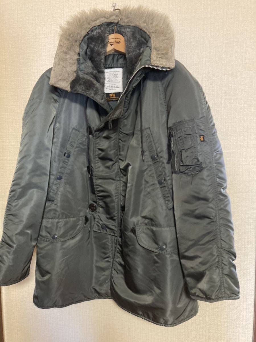 超格安価格 ALPHA INDUSTRIES USA in 90sヴィンテージ N-3Bフライト