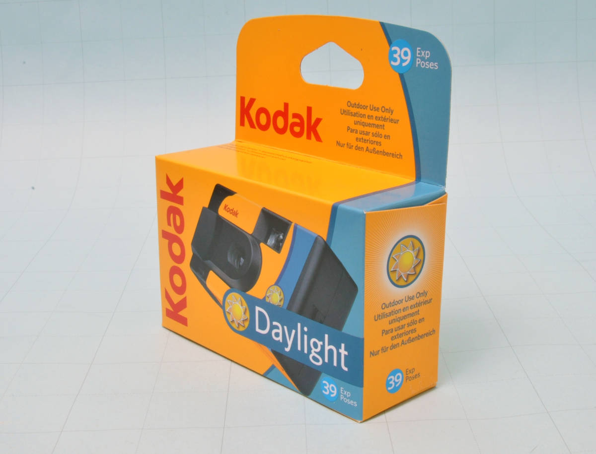 新品未使用　★ Kodak SUC daylight　デイライト 39 800iso ★　使い捨てカメラ_画像4