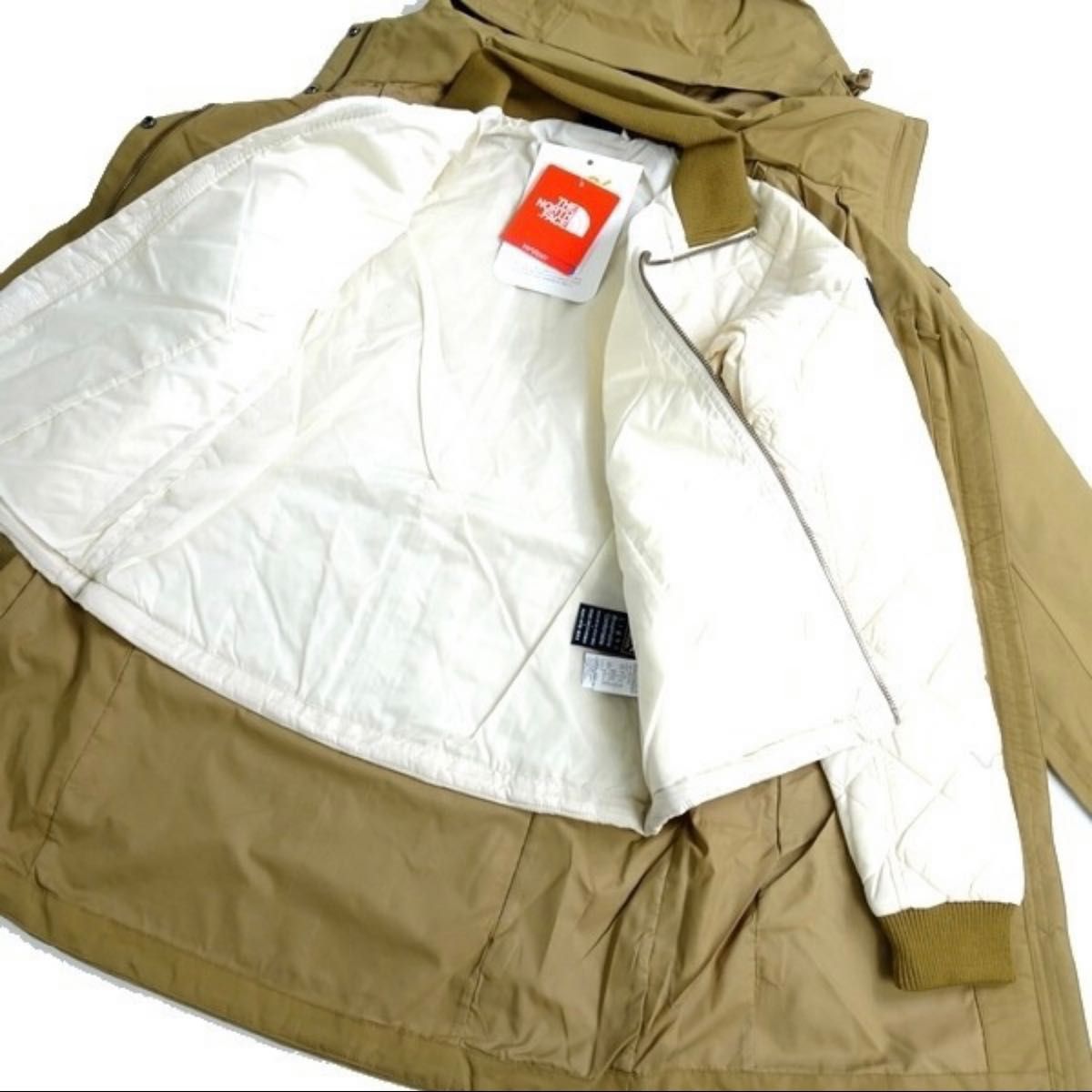 新品 定価3.2万 ノースフェイス 撥水 レディースM マウンテンパーカー 中綿
