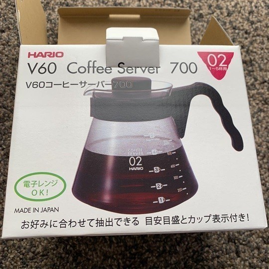 HARIO(ハリオ) V60コーヒーサーバー 700ml 新品 VCS-02B 未使用品_画像3