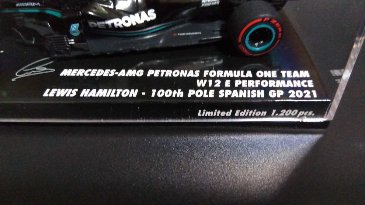 ミニチャンプス『ルイス・ハミルトン 直筆サイン メルセデス ミニチャンプス『ルイス・ハミルトン 直筆サイン メルセデス