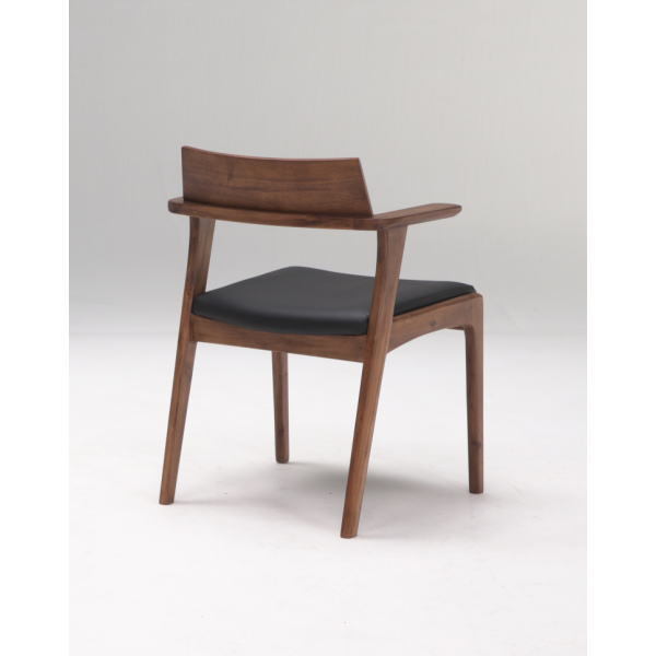 4脚 カフェ 送料無料 セール 椅子 おしゃれ チェア 新品 北欧風 木製 アウトレット ダイニングチェアー 椅子 プラハ ブラウン色_画像2