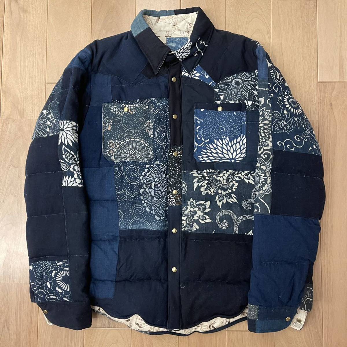 品質が DOWN KERCHIEF ict visvim 試着のみ 20AW JKT ダウンジャケット