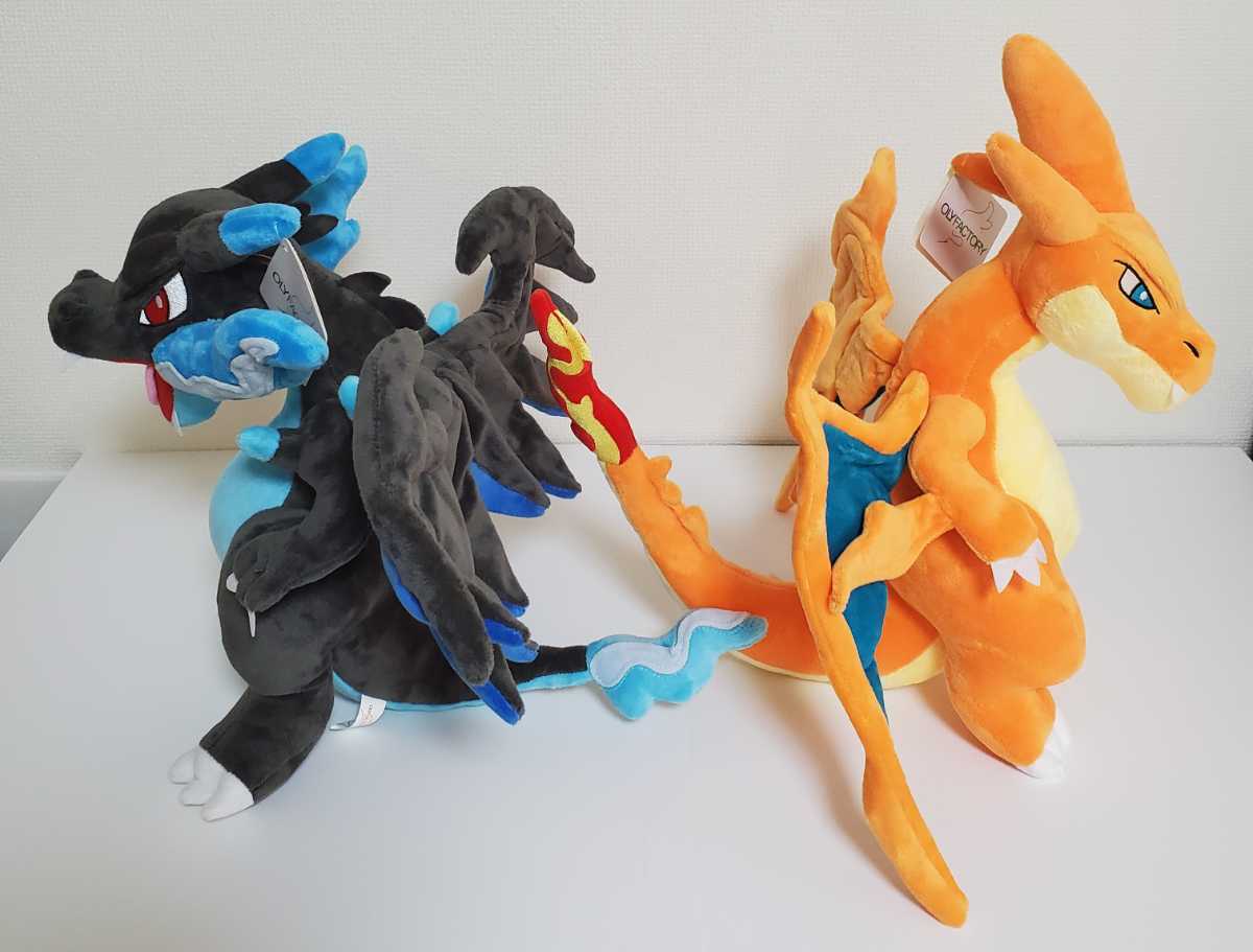 ポケモンぬいぐるみ メガリザードンX&Y 2匹セット ポケモンぬいぐるみ メガリザードンX&Y 2匹セット