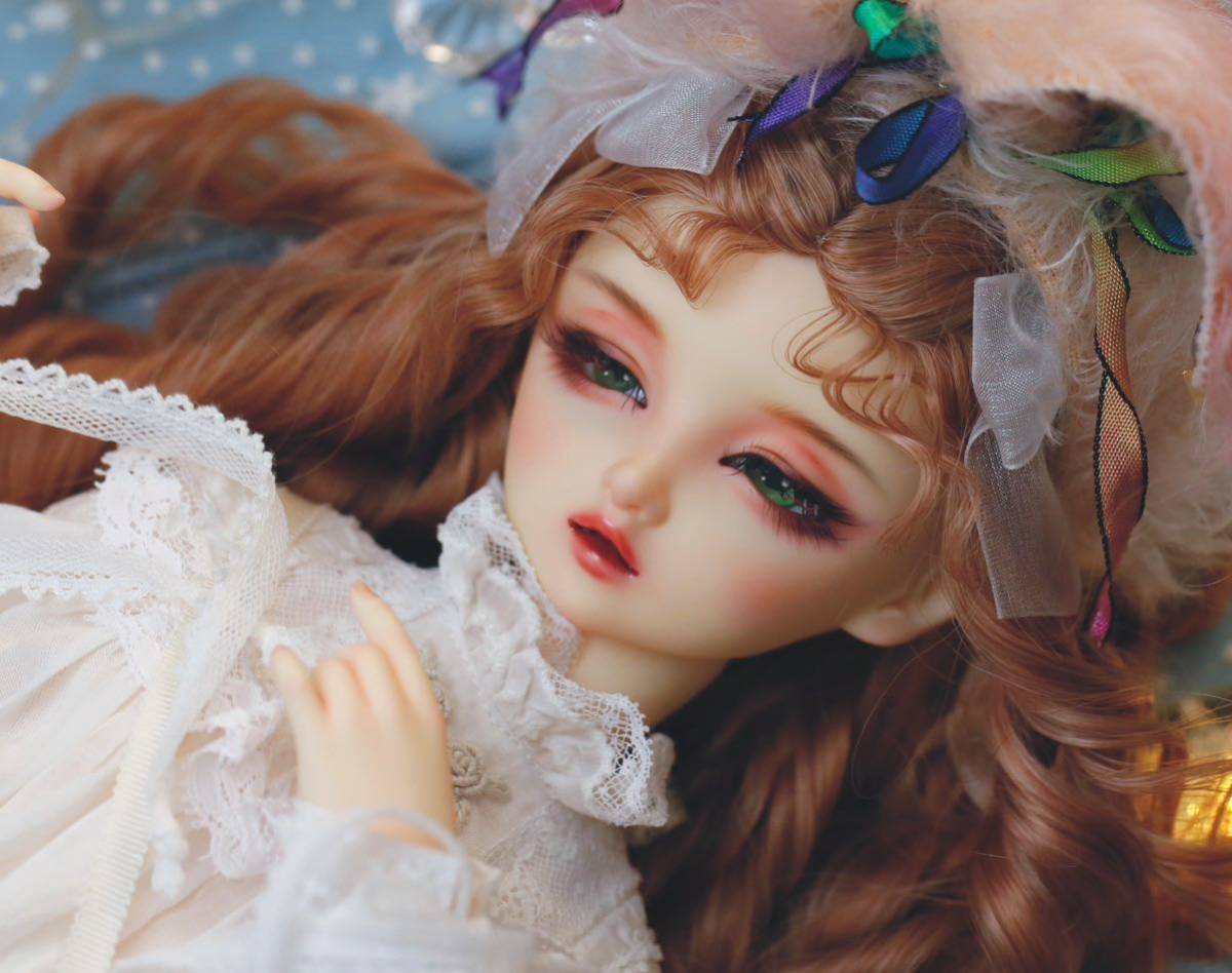 メイクカスタム】ボークス dear sdナナ スウィートドリーム ヘッドのみ