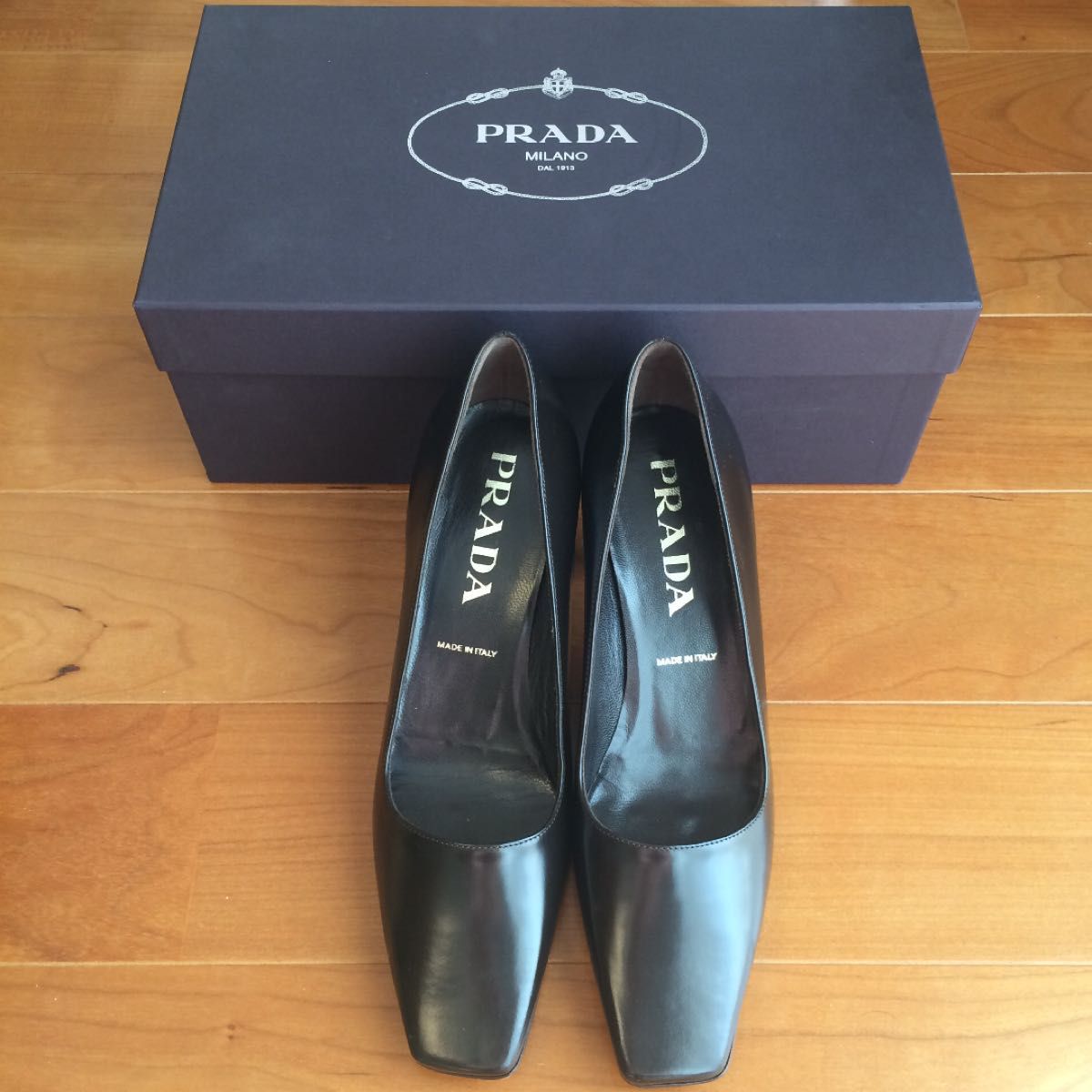 春夏秋冬おさんぽシリーズ E PRADA プラダ ヴィンテージ チャンキー