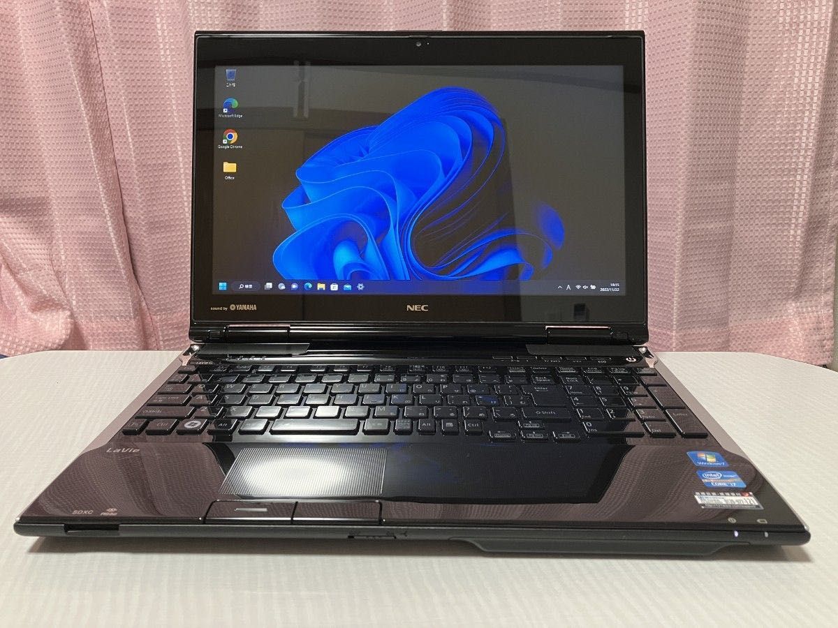白 フリル付 【美品】NEC LaVie ノートパソコン Corei7 - 通販
