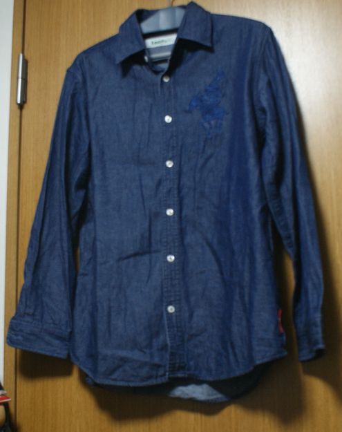  прачечная производства Lacrosse BOY Denim рубашка 301-61001