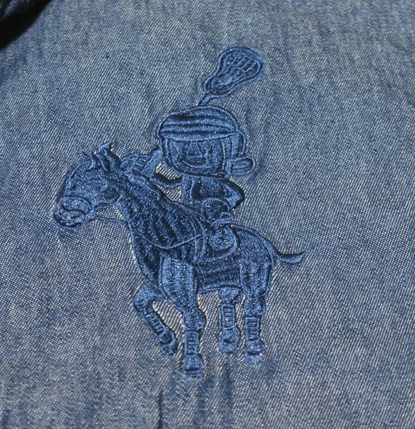  прачечная производства Lacrosse BOY Denim рубашка 301-61001