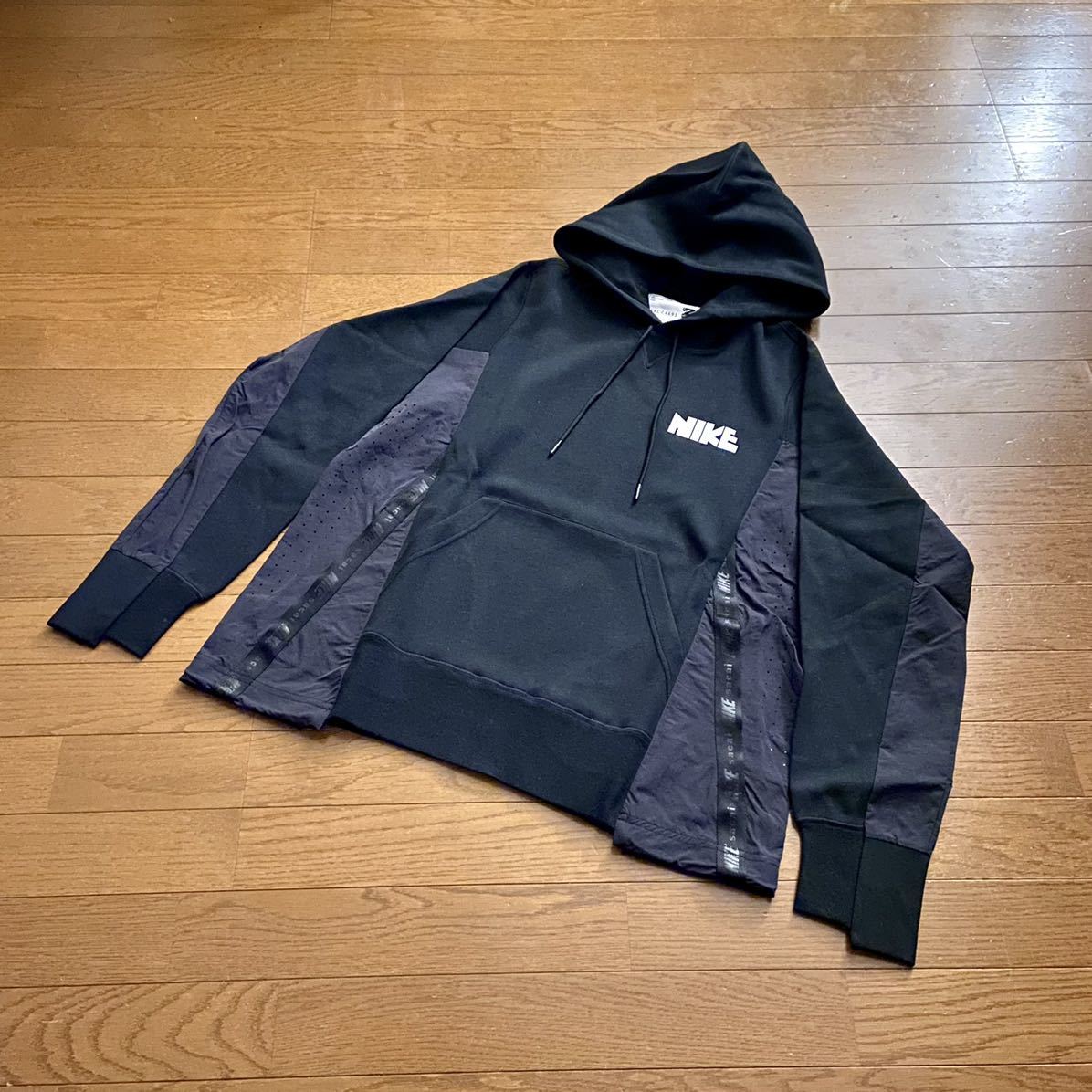 ヤフオク! - 新品 SACAI × NIKE ドッキング パーカー S - サ...