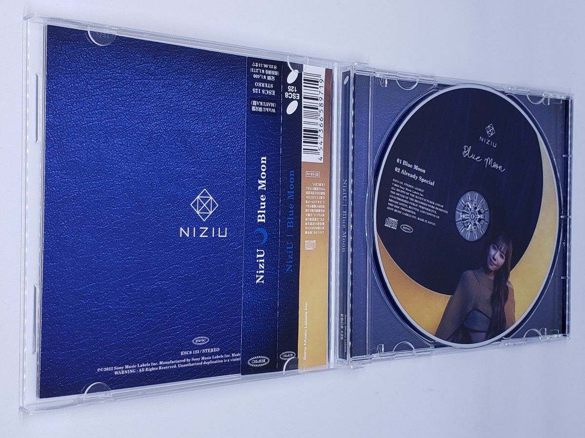 NiziU /Blue Moon WithU盤 マユカ  開封済 CD未再生 トレカ無し ファンクラブ限定版