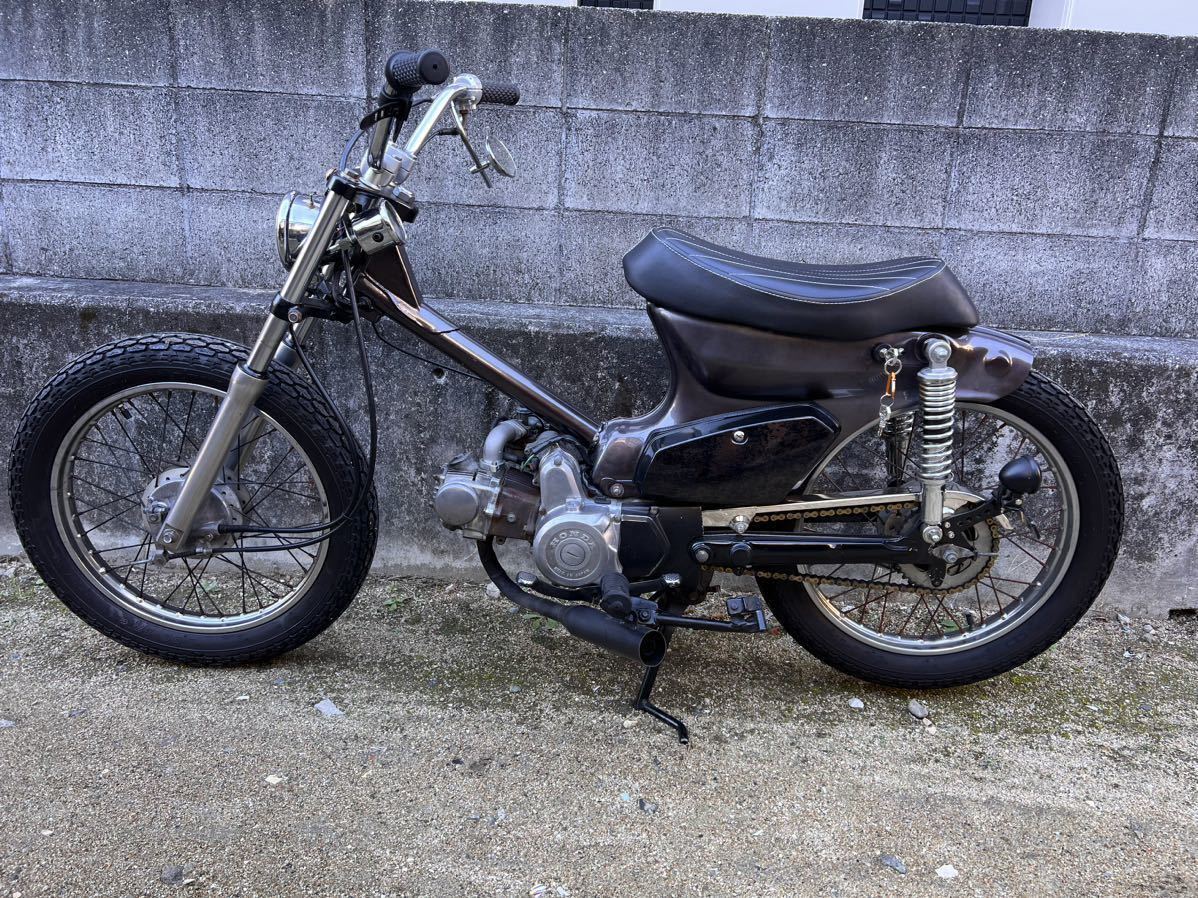 人気 ホンダ スーパーカブ90カスタム c90 テレスコ ペイント 51cc