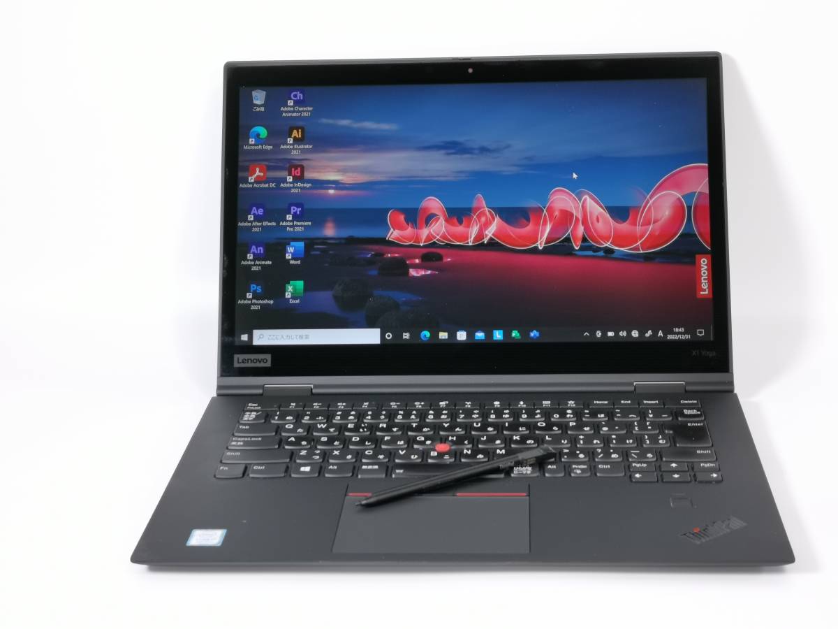 ディスプレ レノボ ThinkPad X1 Yoga (i7-8550U/16GB/512GB/Win10Pro 