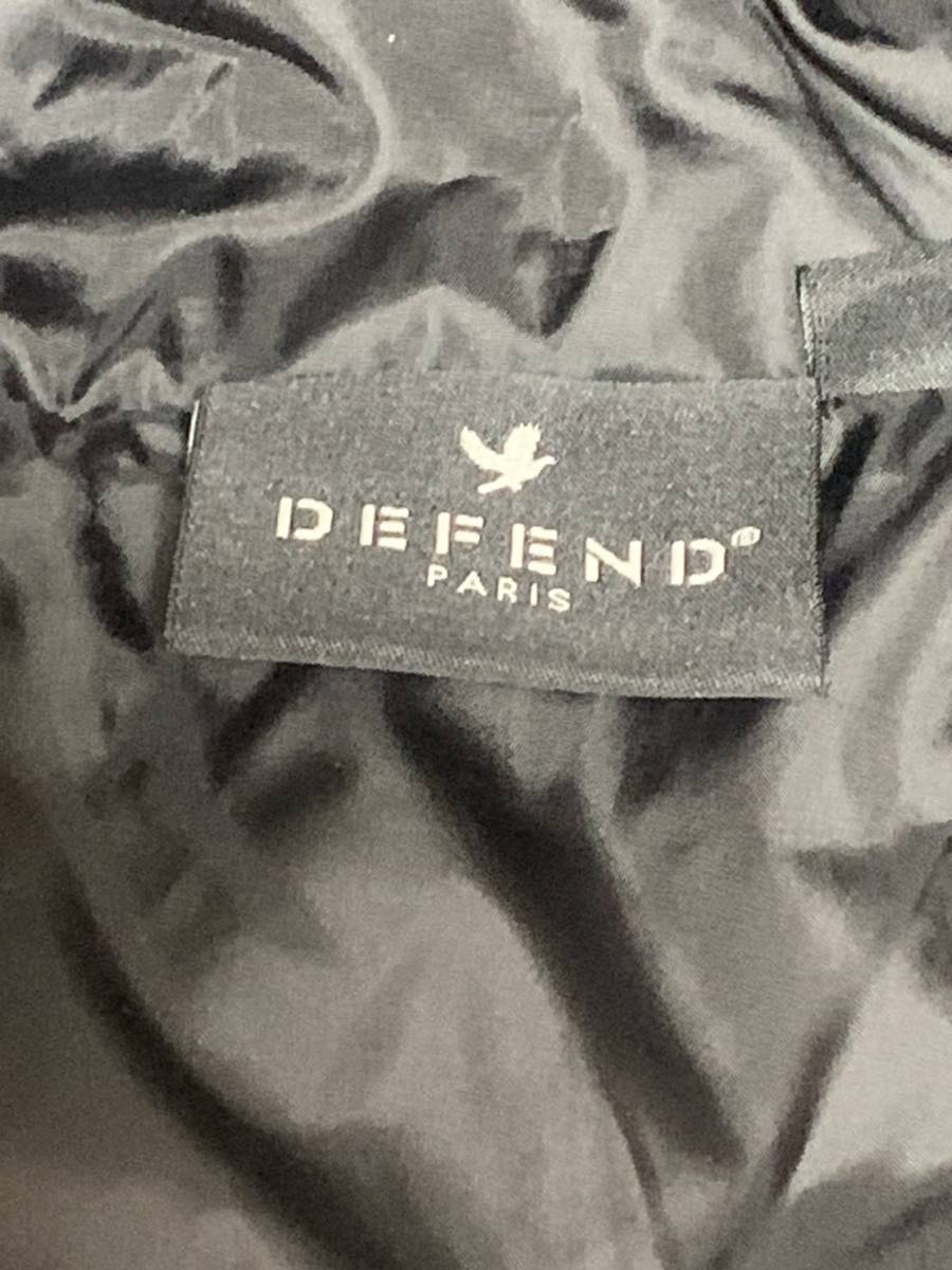 美品☆[DEFEND PARIS] VIK JACKET アノラック プルオーバーダウンジャケット M レッド ブラック ディフェンド パリス_画像7