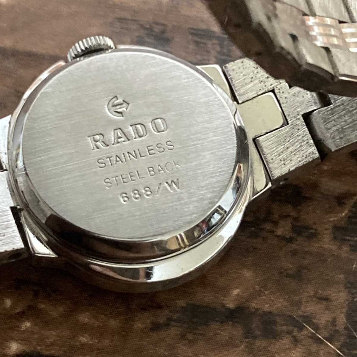 稼働品 ラドー RADO 手巻き 腕時計 レディース(ラドー)｜売買された 