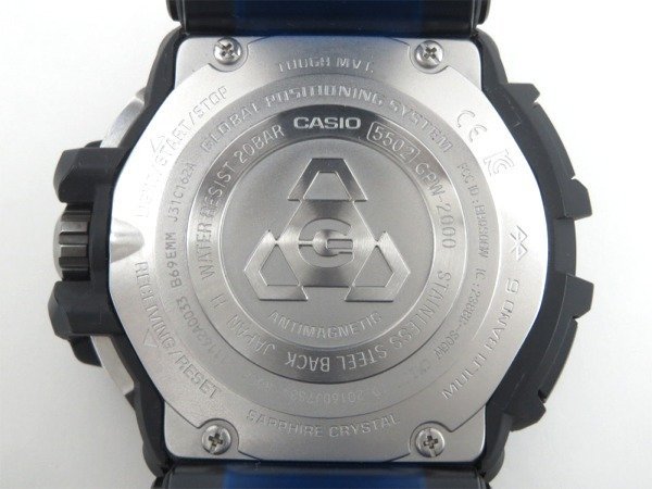 ♪CASIO カシオ G-SHOCK グラビティマスター GPW-2000 Bluetooth搭載
