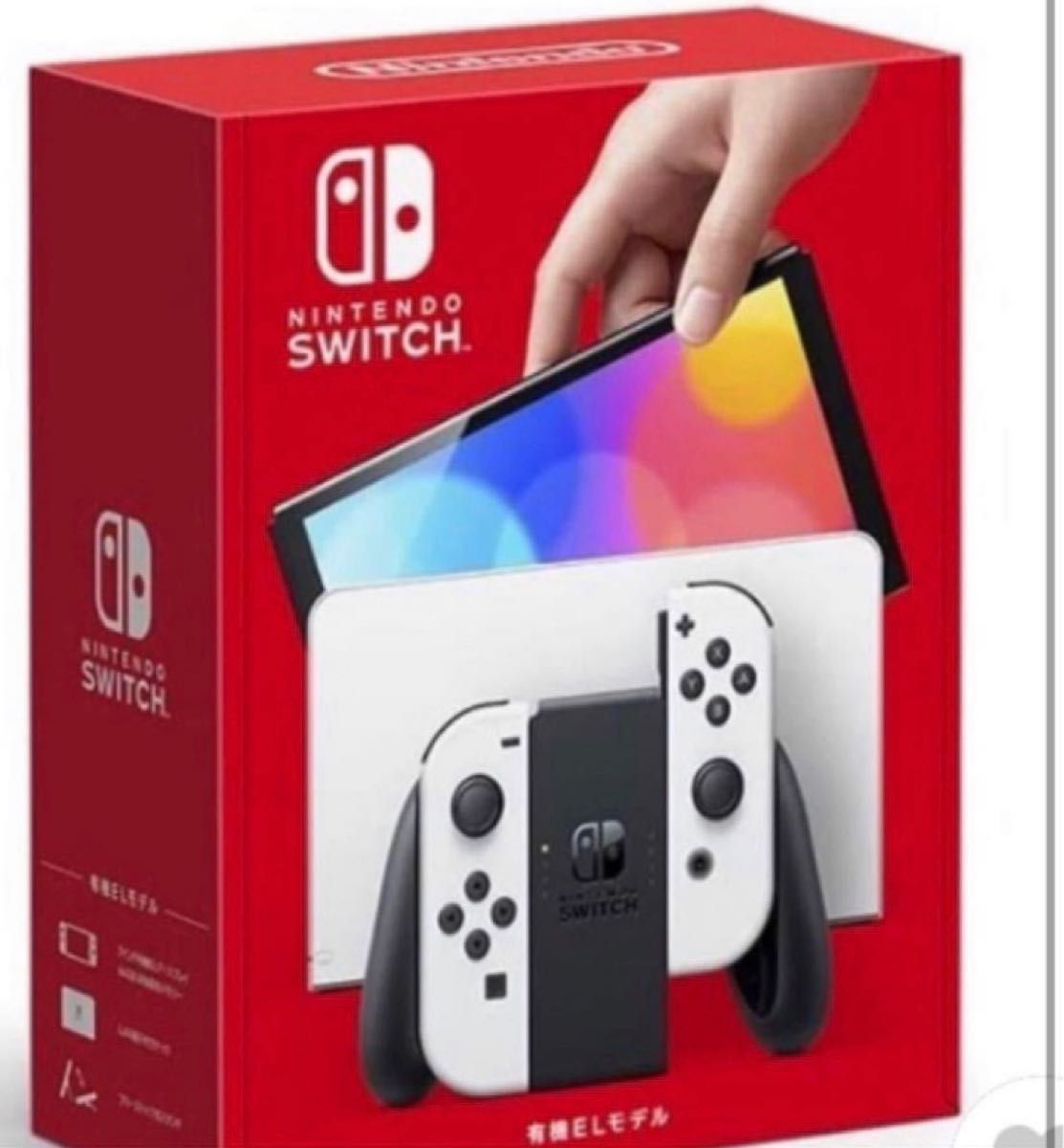 Nintendo Switch本体(有機ELモデル) Joy-Con(Ｌ)/(Ｒ) ホワイト HEG-S