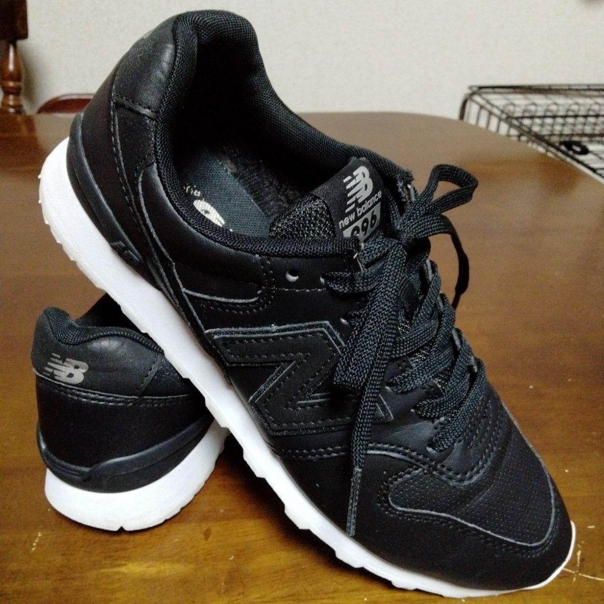 New Balance996ニューバランス996スニーカー ブラック 23.5mレディース キッズ メンズ