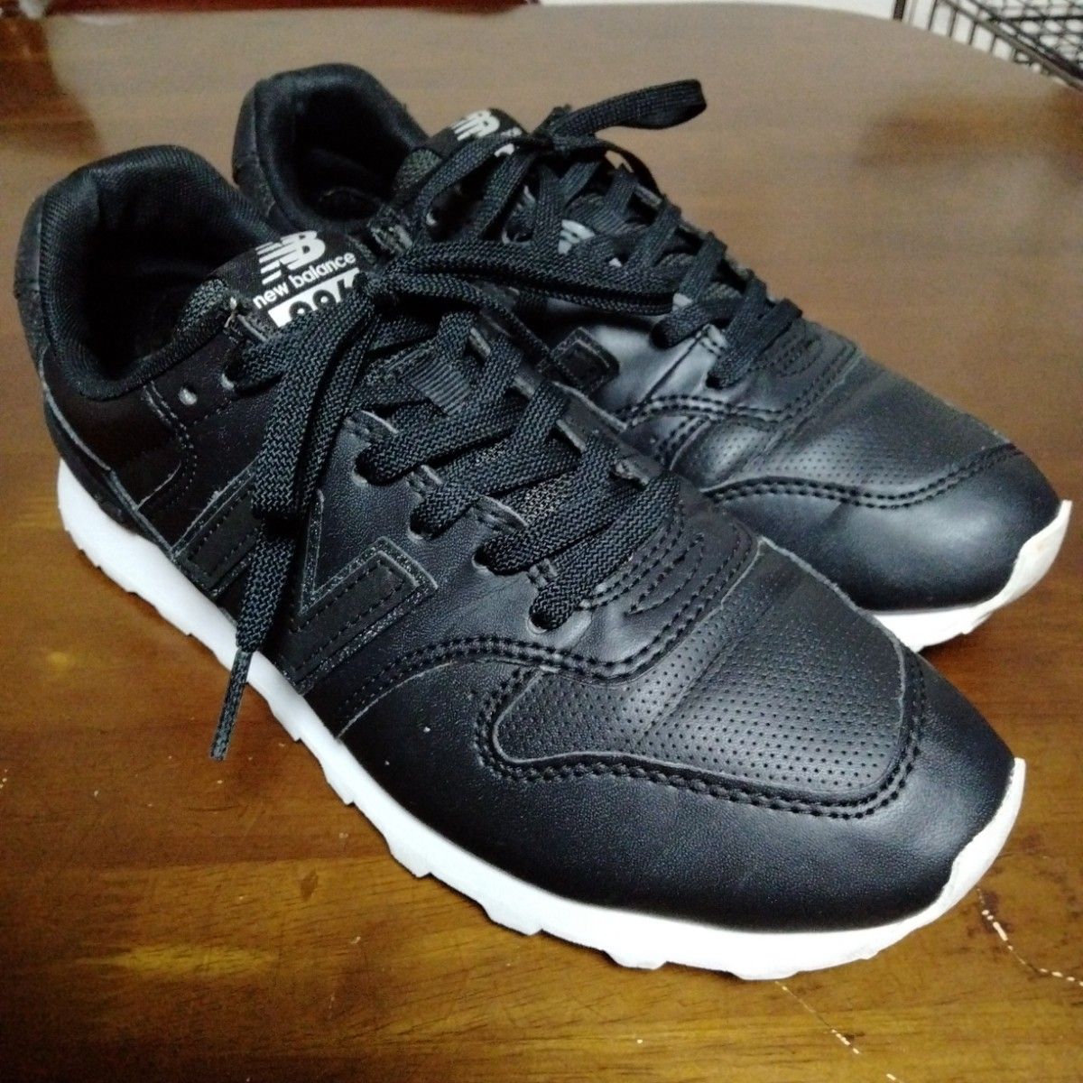 New Balance996ニューバランス996スニーカー ブラック 23.5mレディース キッズ メンズ