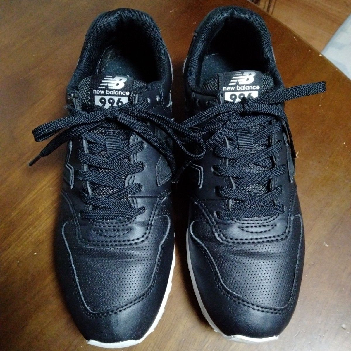 New Balance996ニューバランス996スニーカー ブラック 23.5mレディース キッズ メンズ