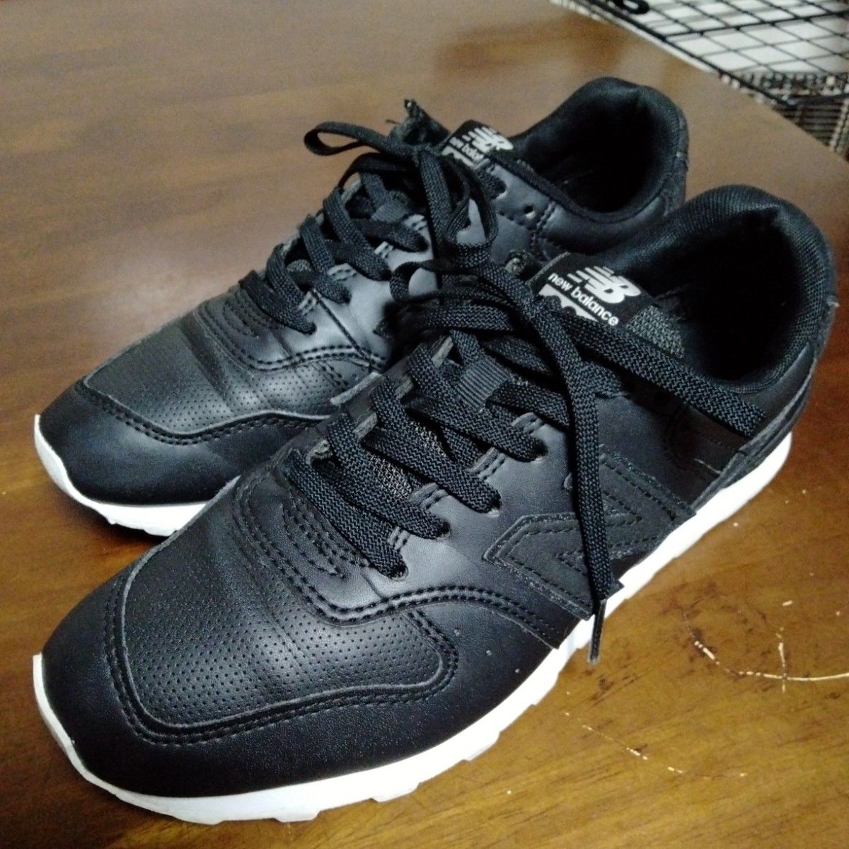 New Balance996ニューバランス996スニーカー ブラック 23.5mレディース キッズ メンズ