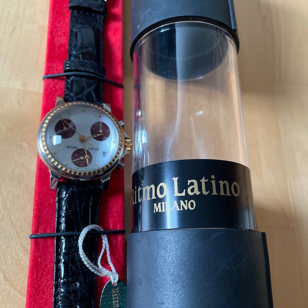 Ritmo Latino MILANO 腕時計 レア美品 クロノグラフ 品 Yahoo!フリマ