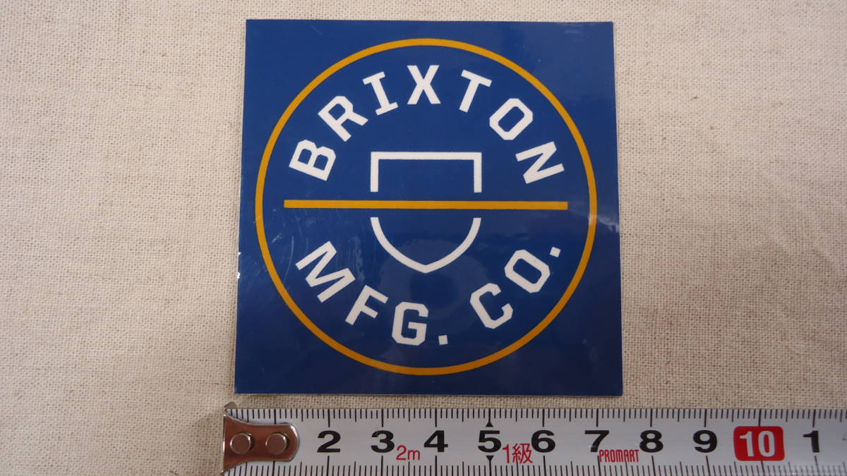 Brixton Crest Sticker %off ブリクストン ステッカー SB Surf BMX Bike おてがる配送ゆうパケット 匿名配送 レターパックライト 同梱発送_画像1